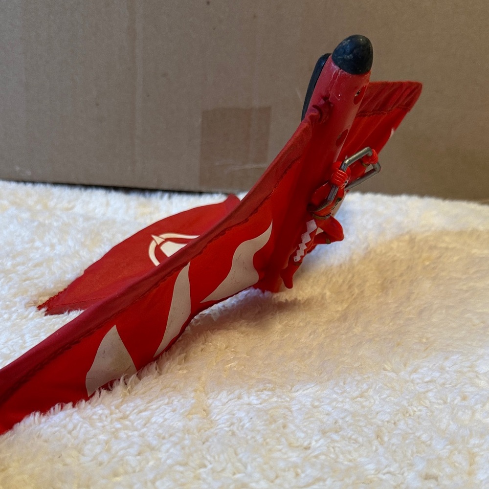 Power Ranger Red Fin with White Accent